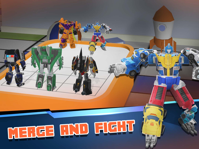 Superhero Robot Merge Master