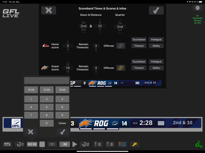 LS-Telestrator Remote