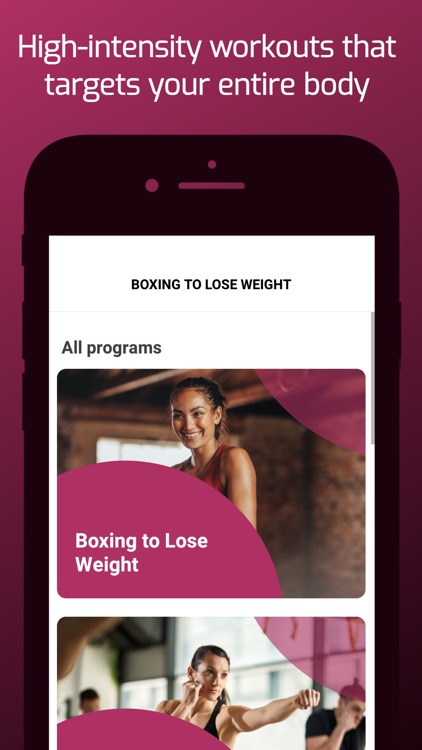 Boxing to Lose Weight