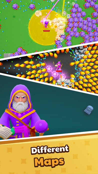 Wizard Hero - Magic Survival Hack screenshot 2 - game app interface