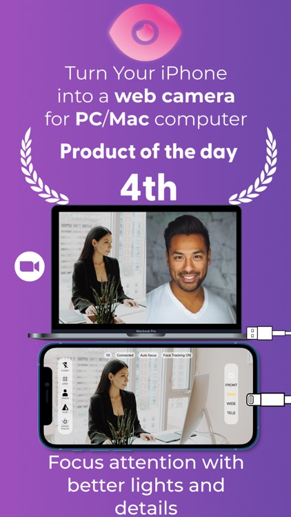 Ios best sale webcam pc