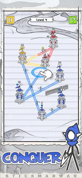 Game screenshot Stickman war - Conquer Tower mod apk