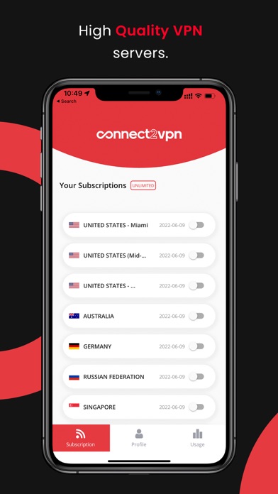 Connect2VPN - Fast & Safe VPNلقطة شاشة2