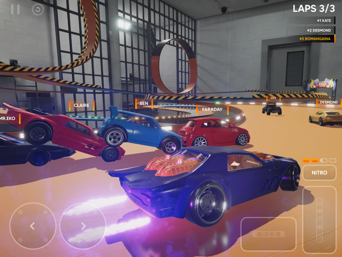 Race Tracks Drive hot cars