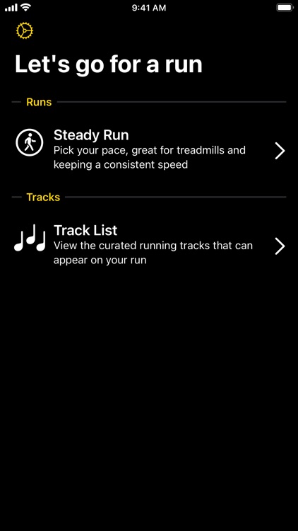 Runtracks: Adaptive playlists