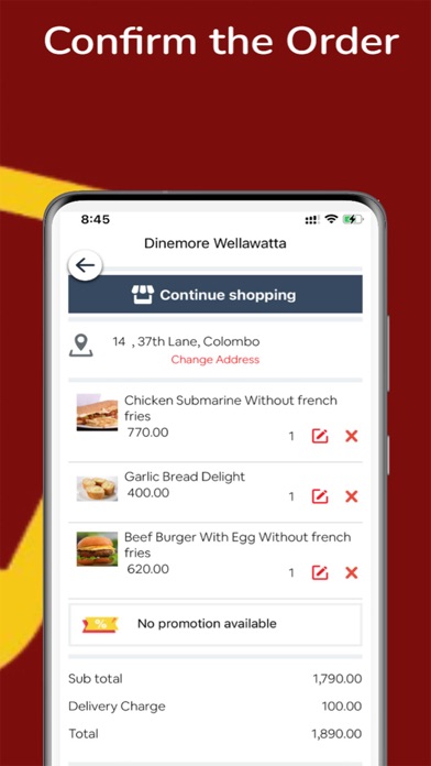 DINEMORE screenshot 4