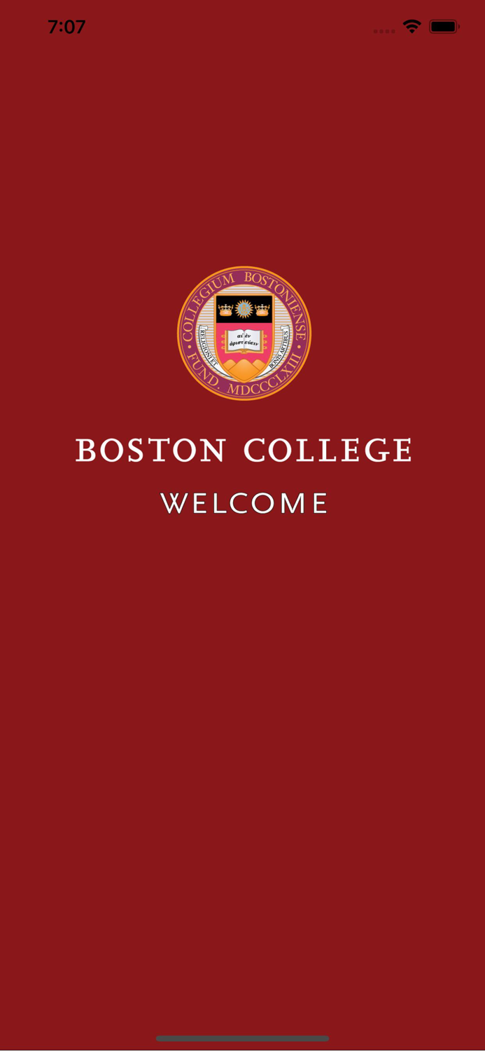 Boston College Welcome