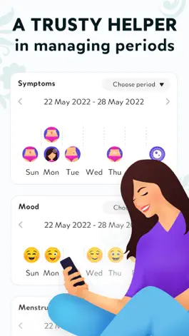 Game screenshot My Period & Cycle Tracker apk