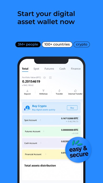 Screenshot #2 pour AAX - Trade Crypto, BTC, ETH