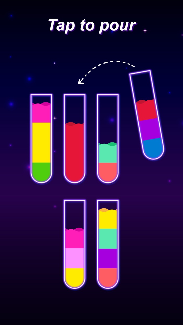 Water Sort Glow Color Sort