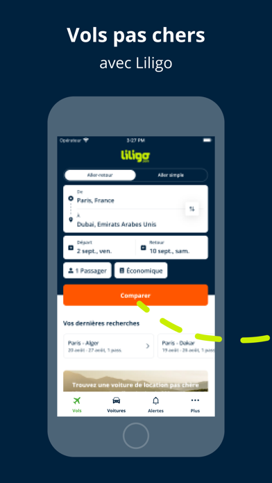 Liligo - Vols et voitures Liligo - Vols et voitures