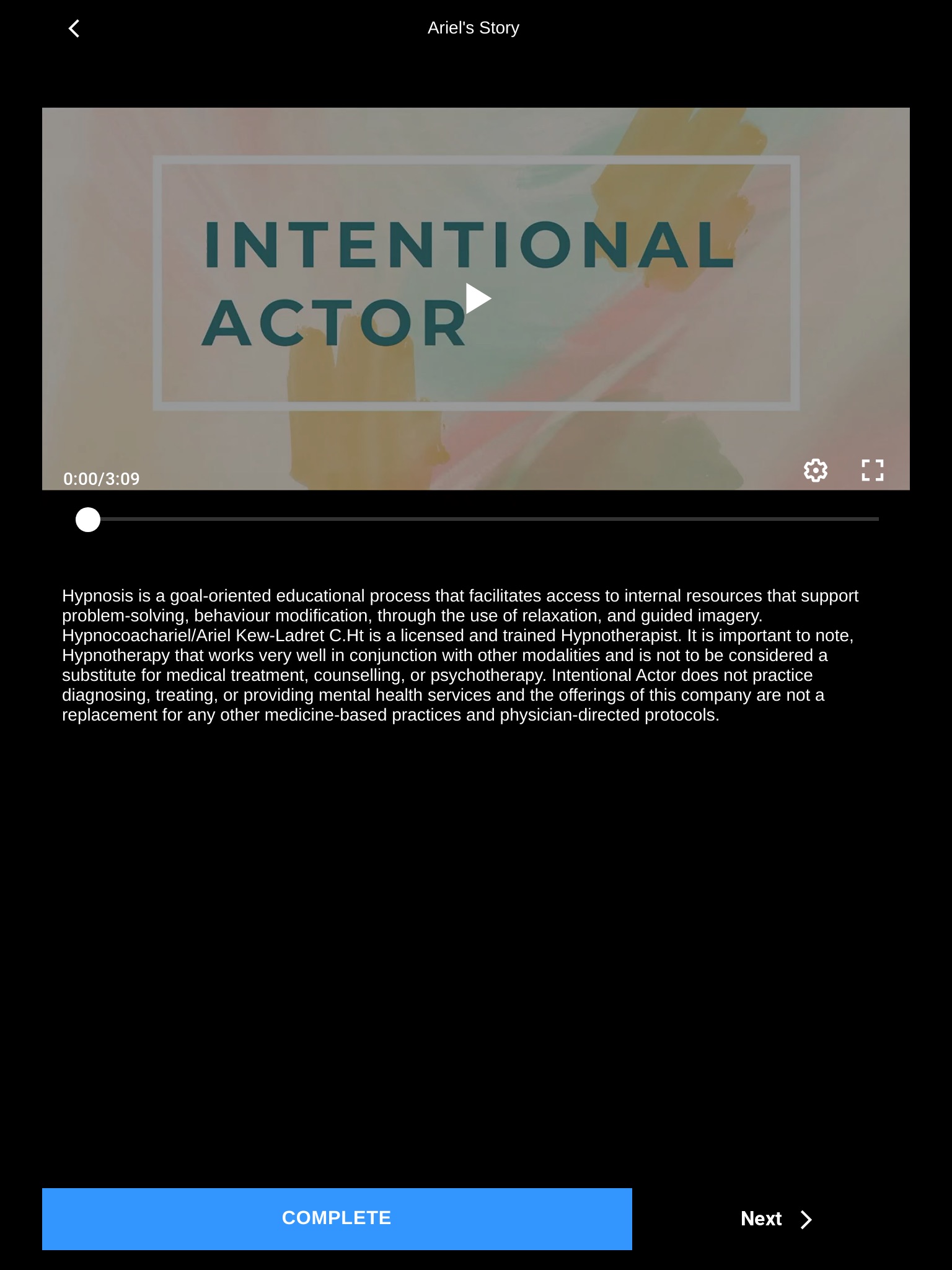 Intentional Actor screenshot 3