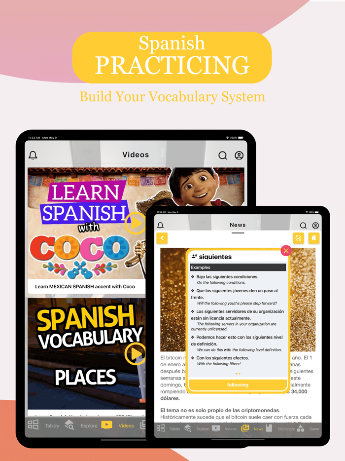 Talkdy Изучайте испанский язык