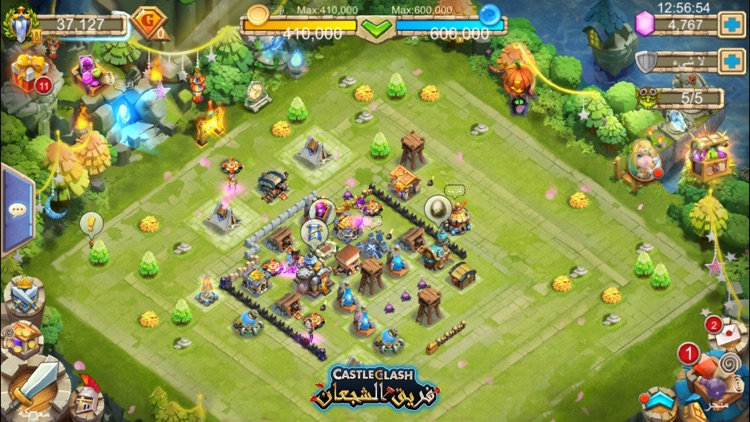 Castle Clash: حاكم العالم