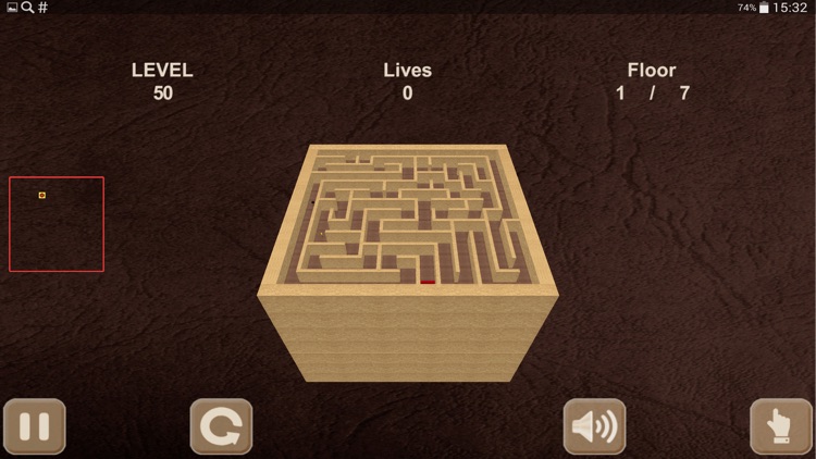 Red ball & maze. Inside View screenshot-7