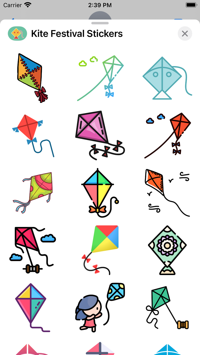 Kite Festival - 2023 Stickers