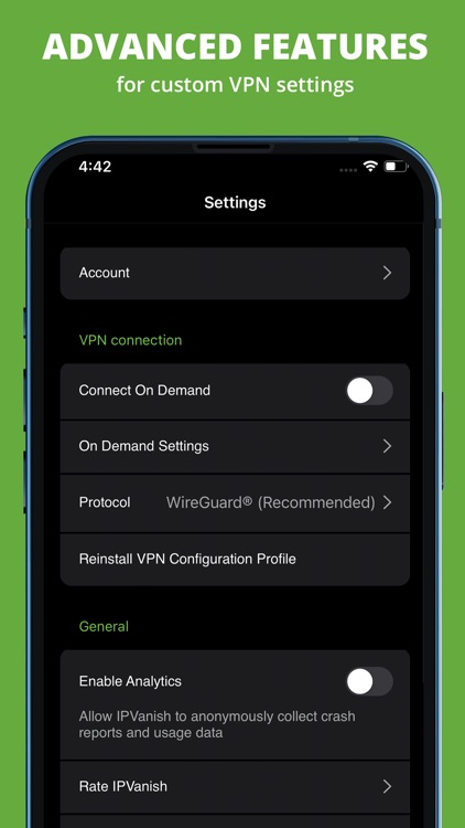 IPVanish VPN: The Fastest VPN screenshot-5