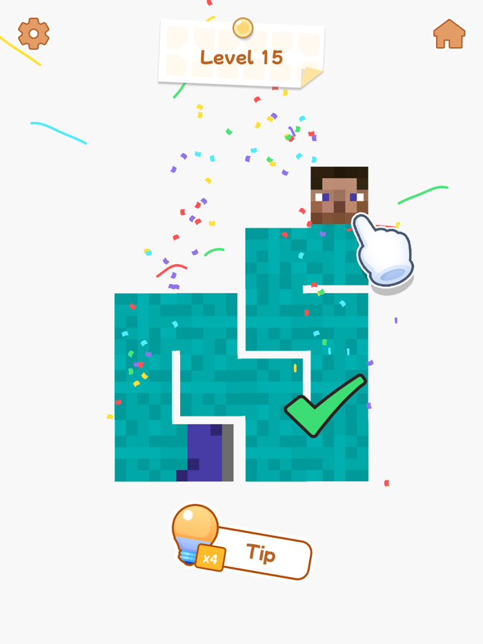 Fill-it One Line Puzzle