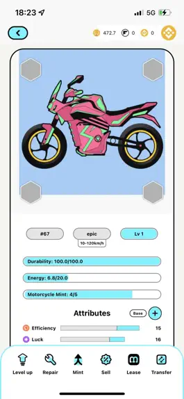 Game screenshot MotorN- Web3 Motorcycle apk