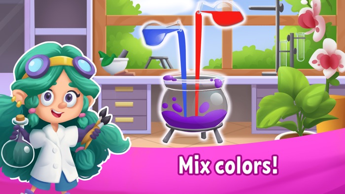 Сoloring game - Color learning