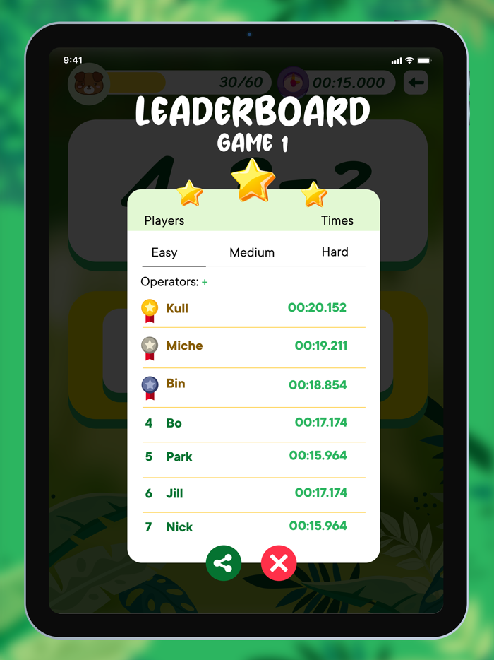 Math Challenge Fast Math