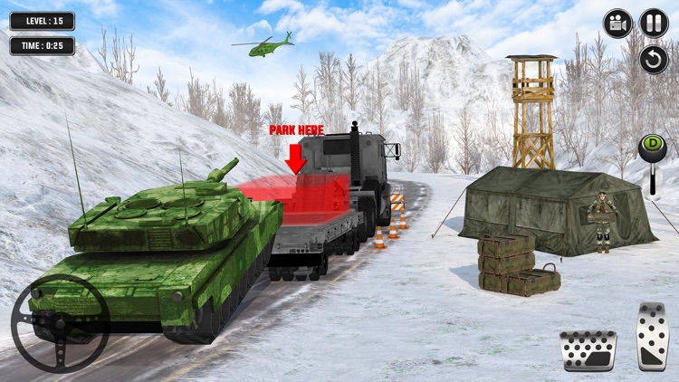 US Army Transport Truck Games screenshot-4