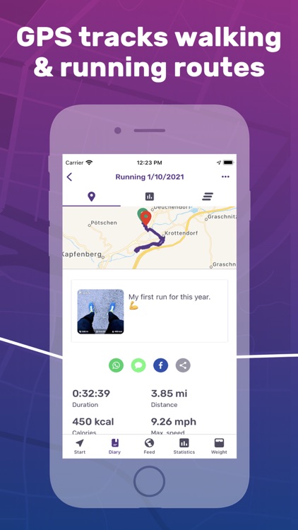 FITAPP: Easy Run Tracker App screenshot-2