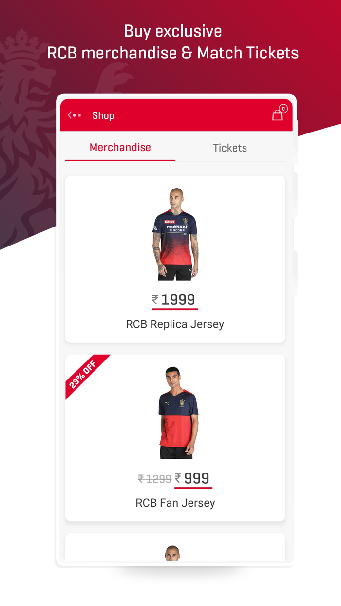 RCB Official - Live IPL Score