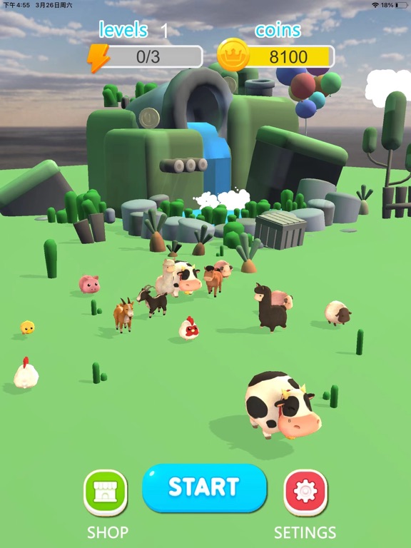 Solitaire 3D Cute Animals screenshot 3