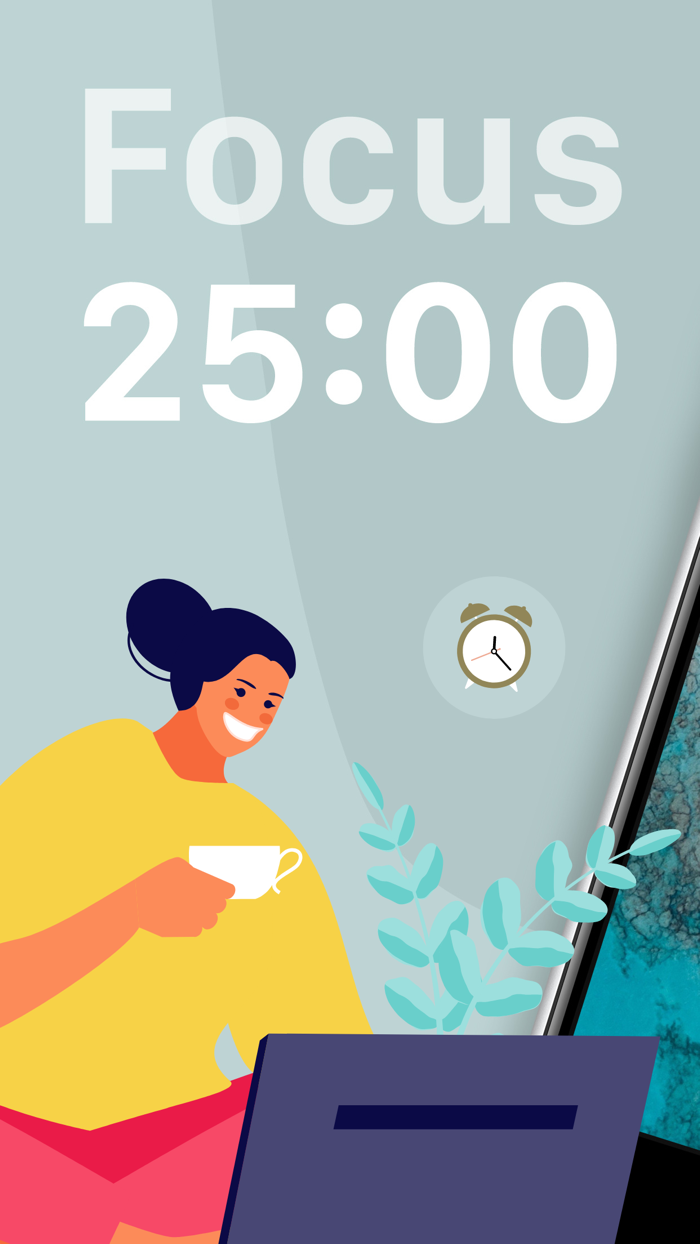 Flip Focus Timer for Pomodoro