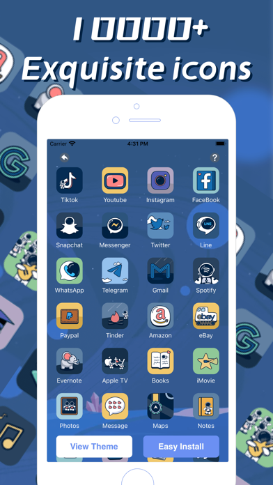 Themes: Color Widgets, Icons screenshot 4