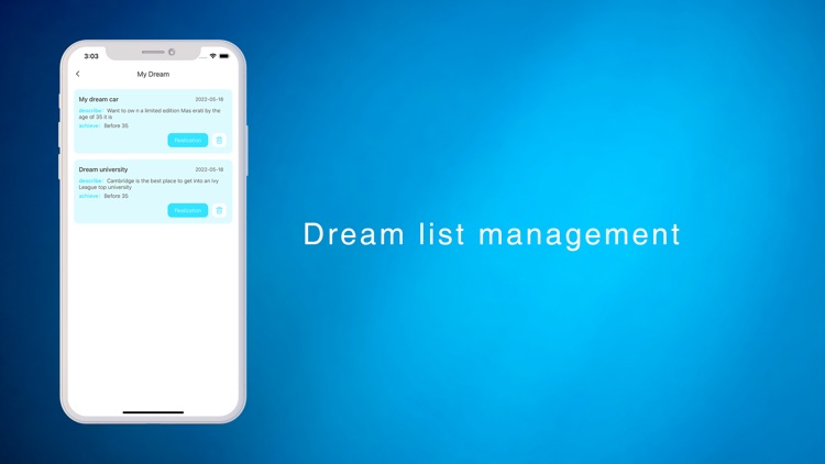 Dream list
