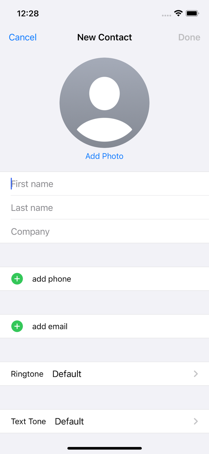 Recent Contacts - Sort by Date