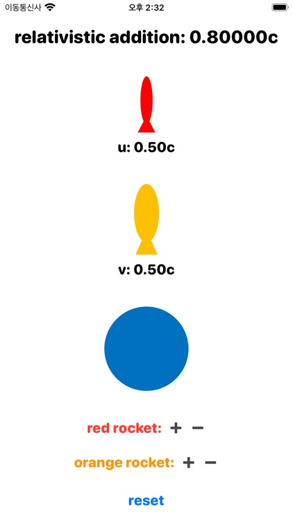relativistic velocity addition