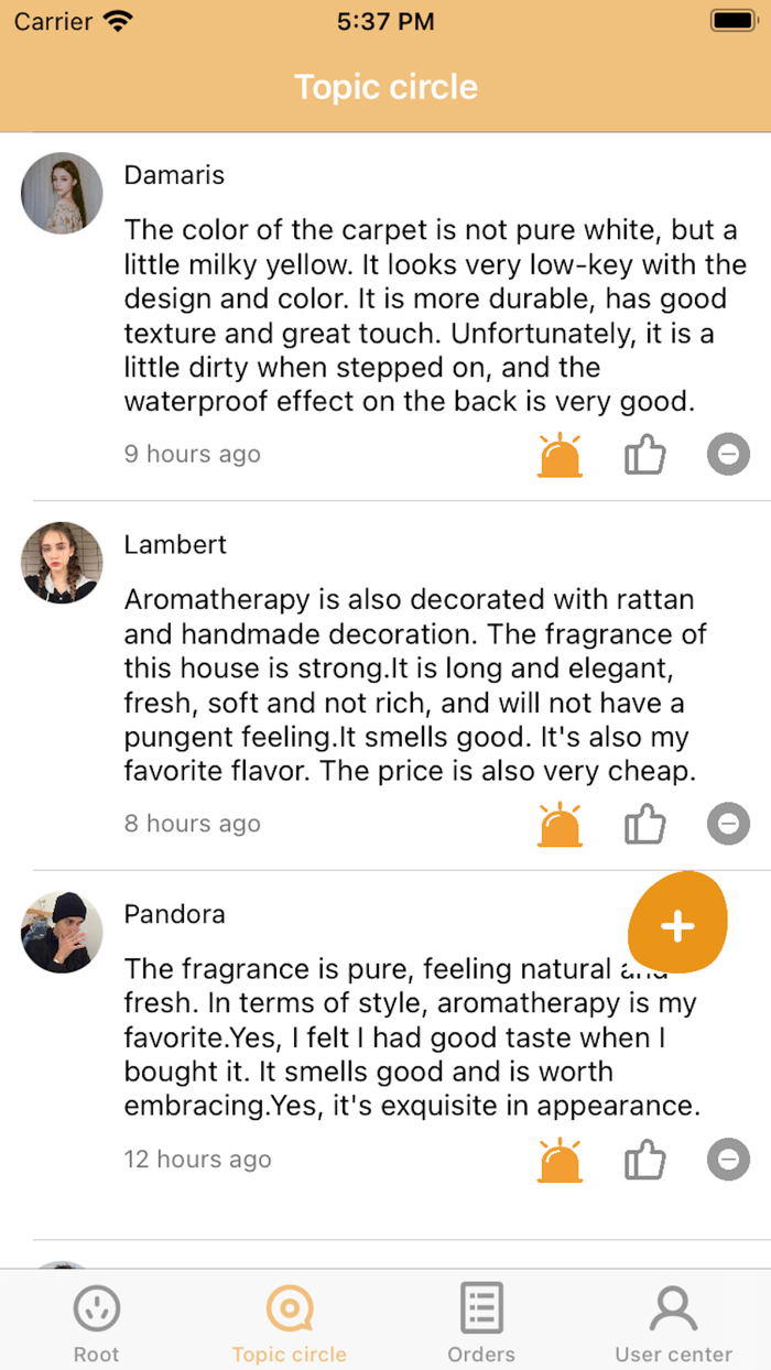 Daily Supplies Life Circle