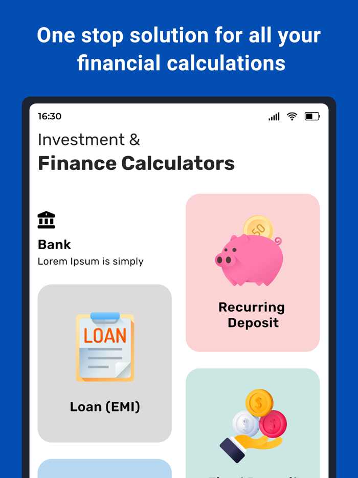 Finance  Loan Calculator