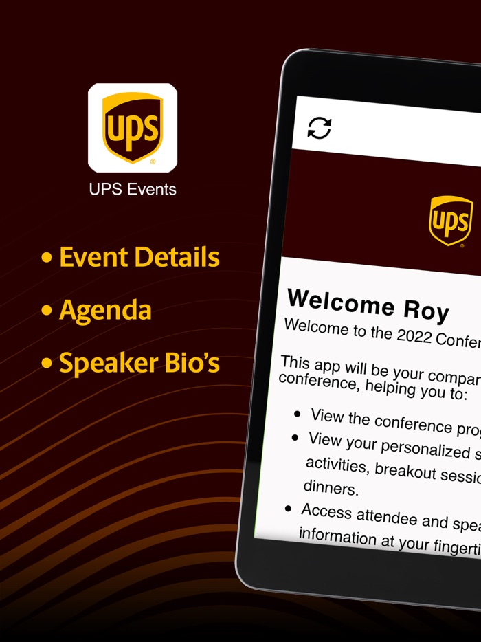 UPS Events App