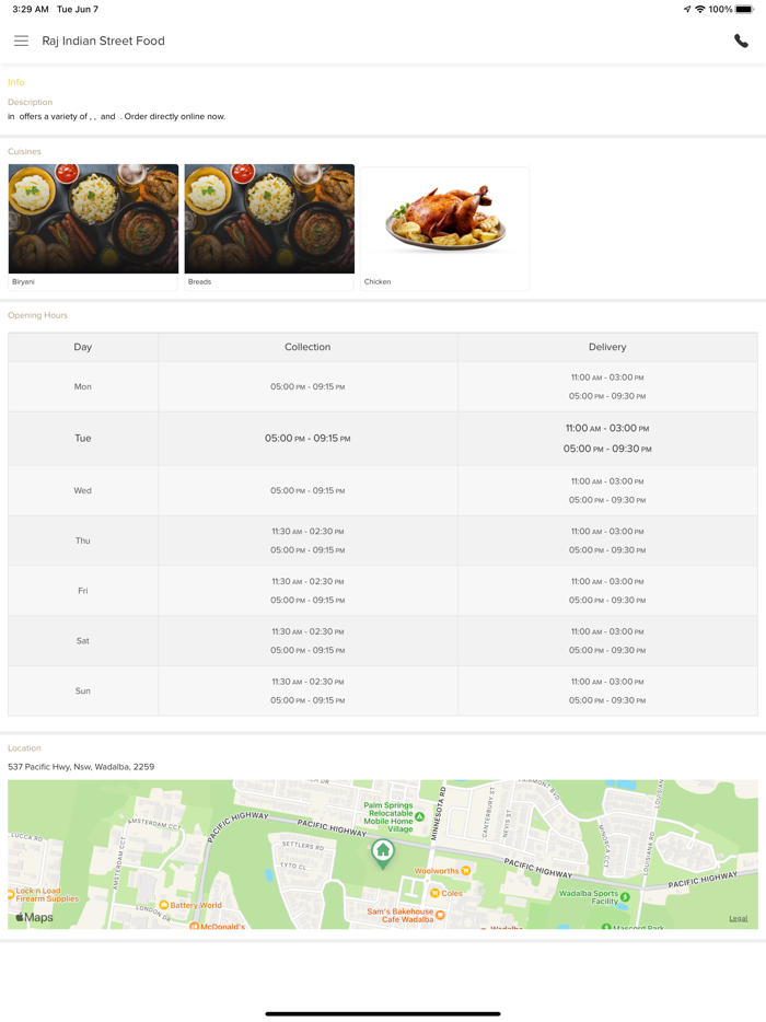 Raj Indian Street Food