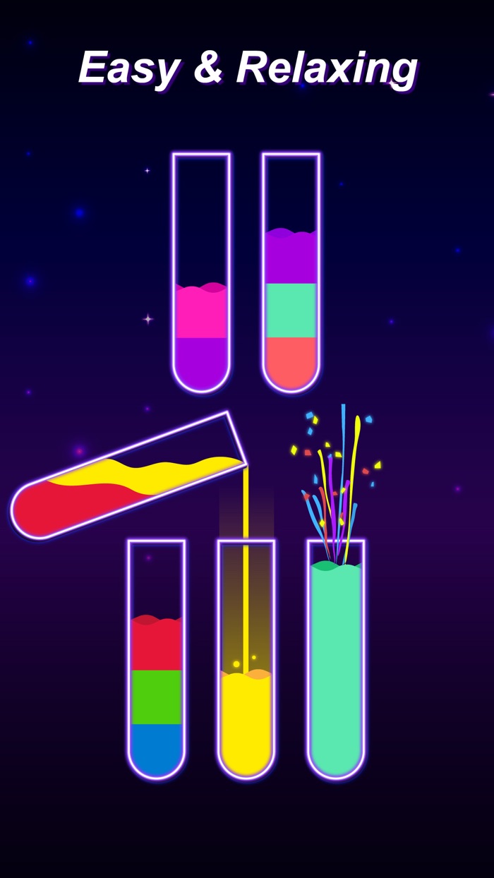 Water Sort Glow Color Sort