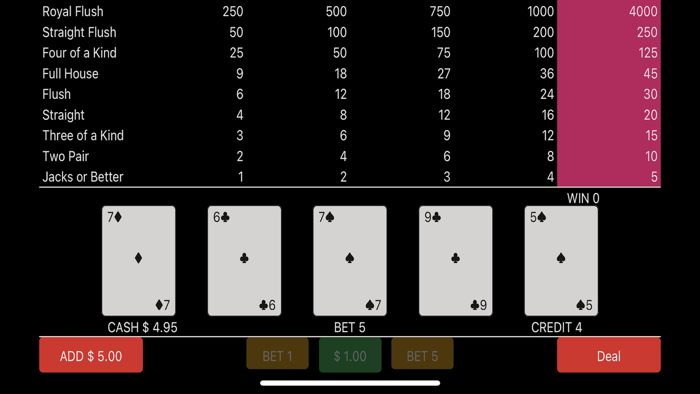 Simple Jacks Or Better