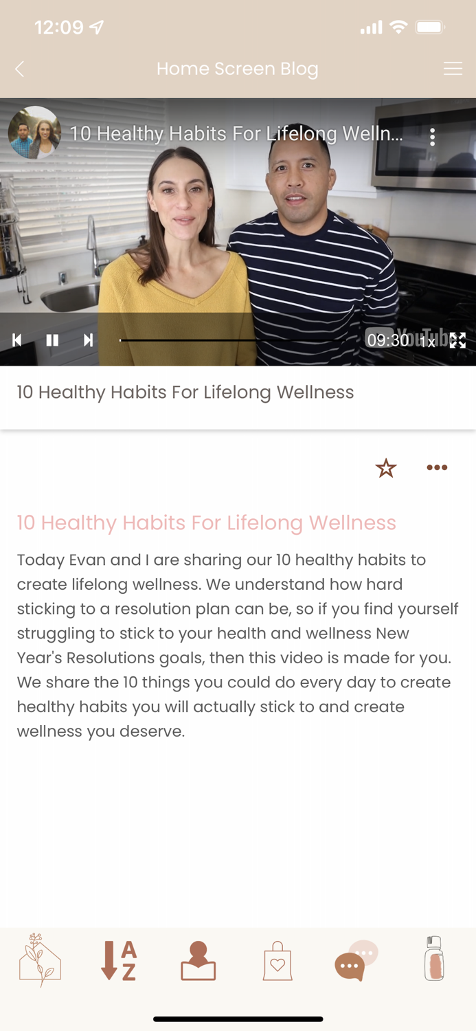 The Wellness Abode App