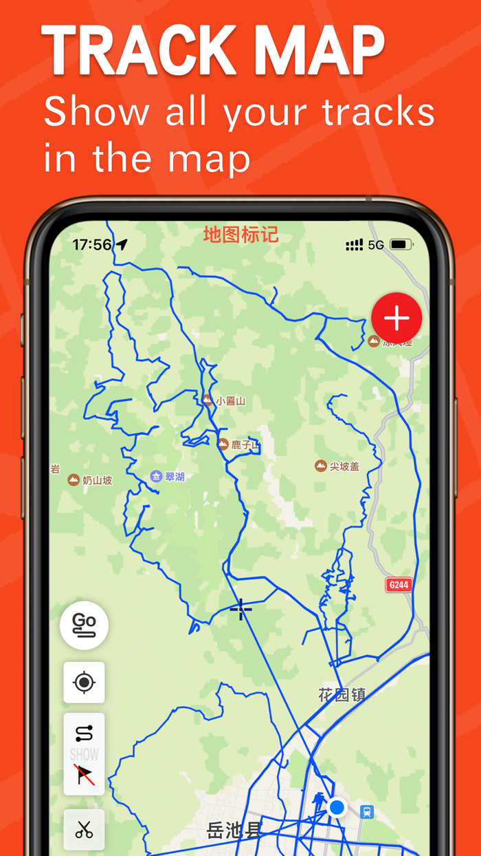 Map Marker-Pin and Track