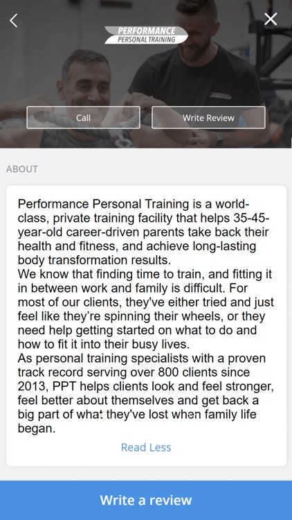 Performance Personal Training