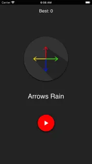 arrows rain game iphone screenshot 1