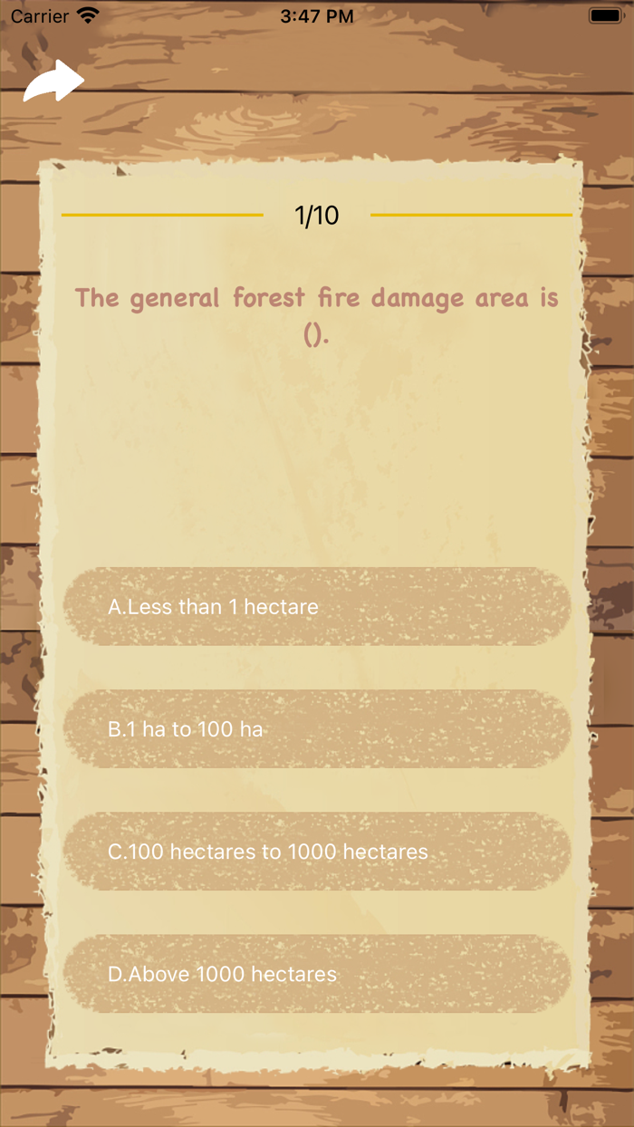 Forest Fire Answers