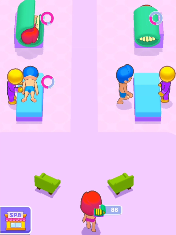 IDLE Spa Salon - 3D Arcade screenshot 4
