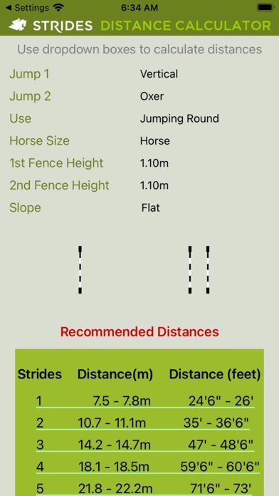 StridesDistanceCalculator