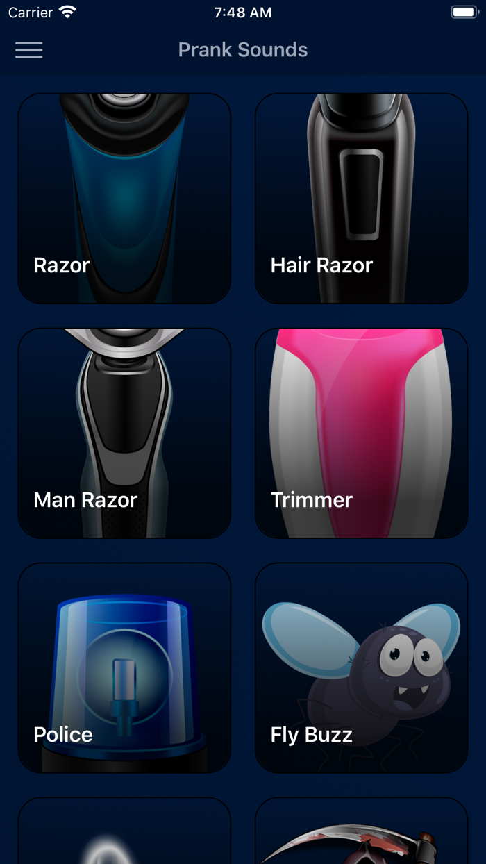 Real Razor Prank Hair Trimmer