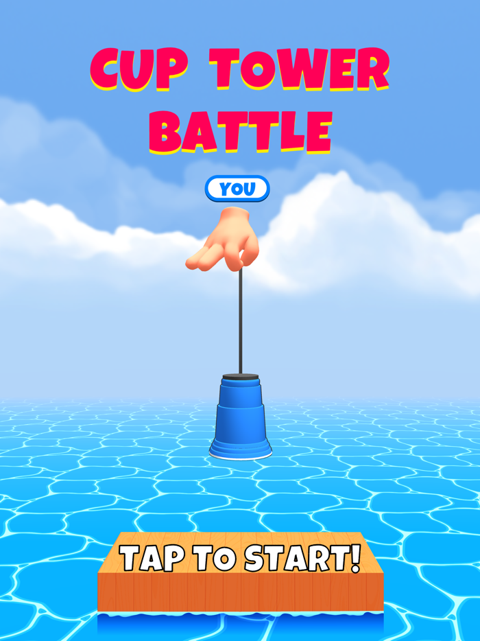 Cup Tower Battle