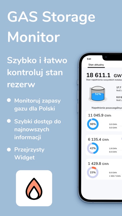 Gas Storage Monitor